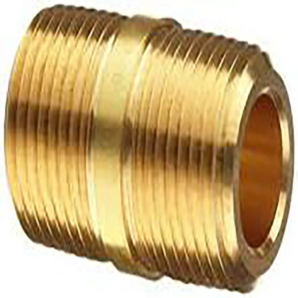 1" IPS CLOSE BRASS NIPPLE