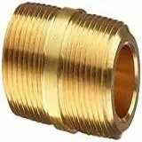 1" IPS CLOSE BRASS NIPPLE