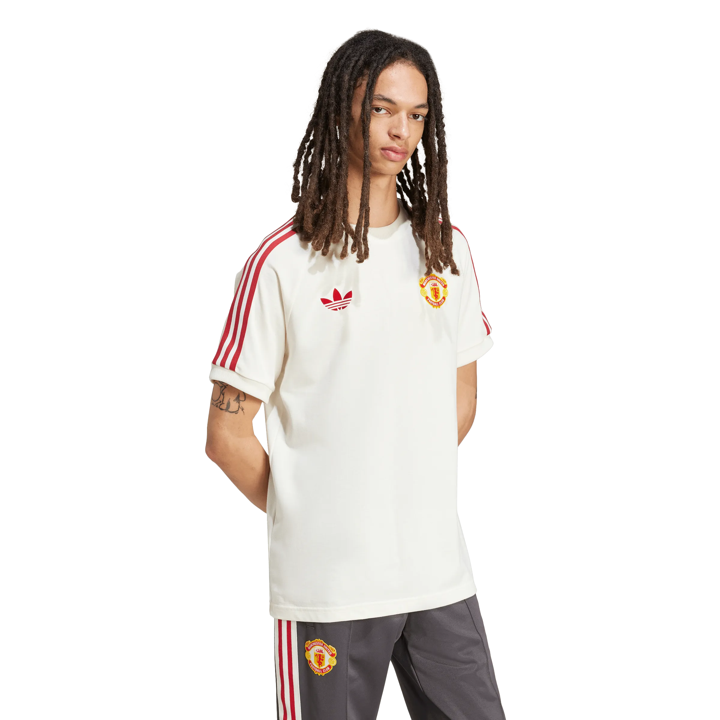 Manchester United Originals 3-Stripes T-Shirt (IY0045)