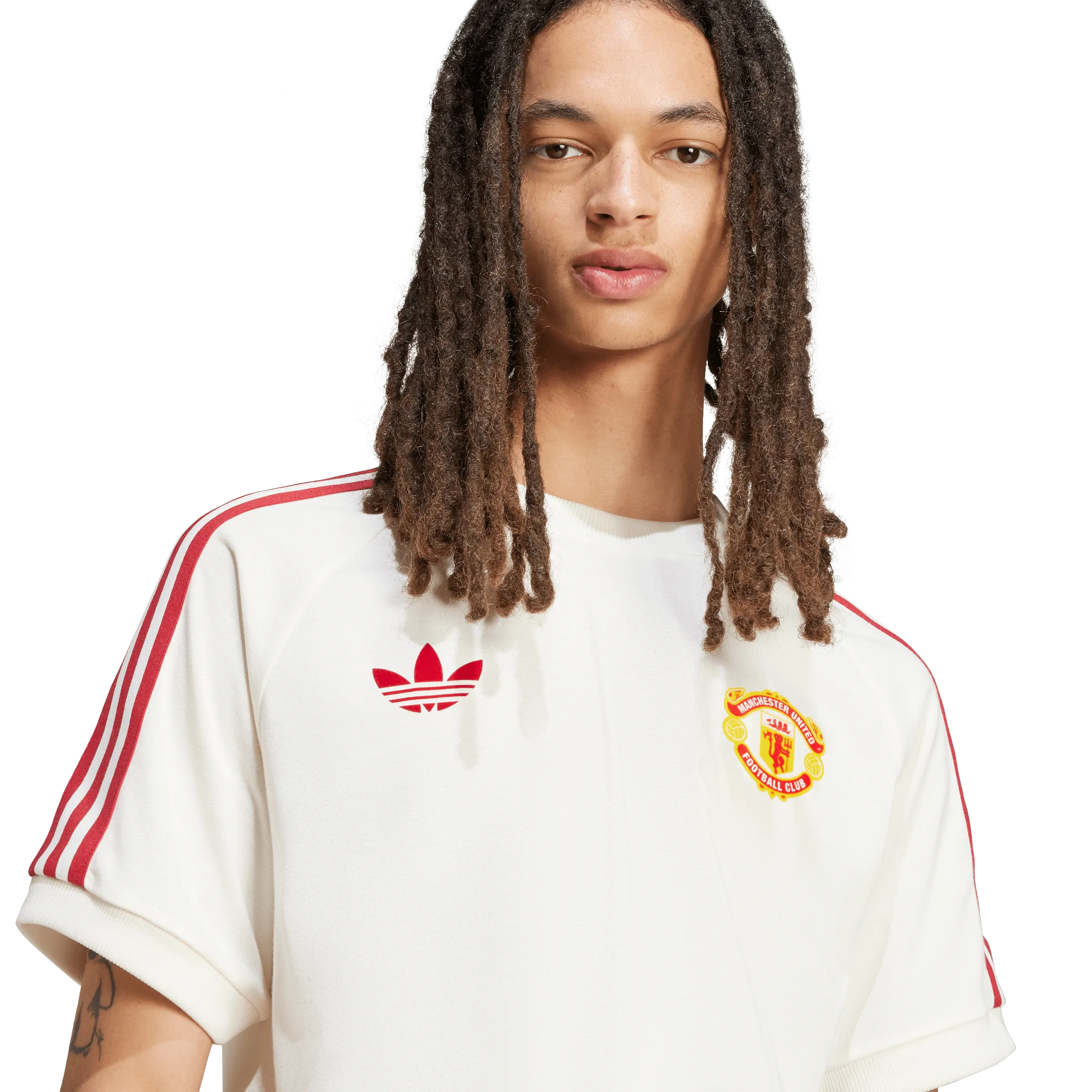 Manchester United Originals 3-Stripes T-Shirt (IY0045)